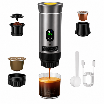 3-in-1 Portable Espresso Maker
